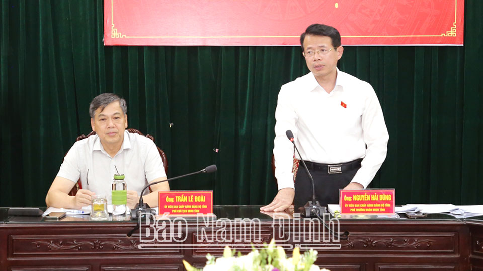 Đoàn đại biểu Quốc hội tỉnh giám sát công tác đảm bảo an toàn giao thông