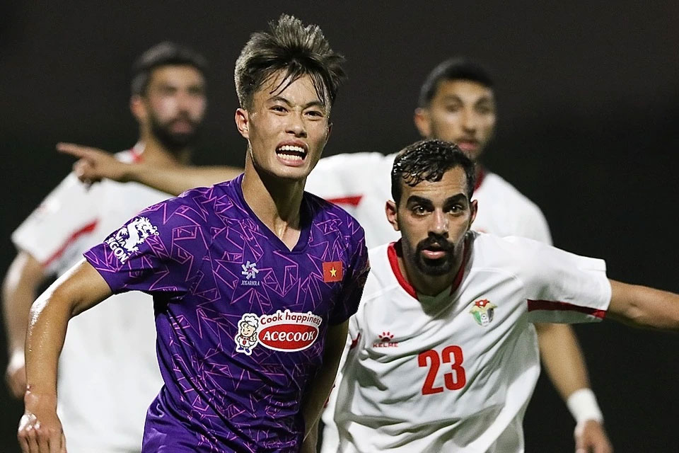 U23 Việt Nam thua Jordan