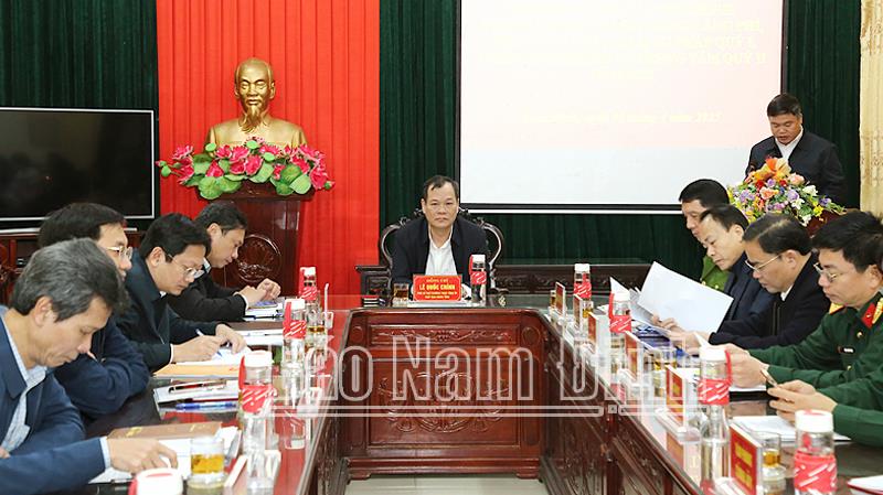 Giao ban công tác nội chính, phòng, chống tham nhũng, lãng phí, tiêu cực và cải cách tư pháp