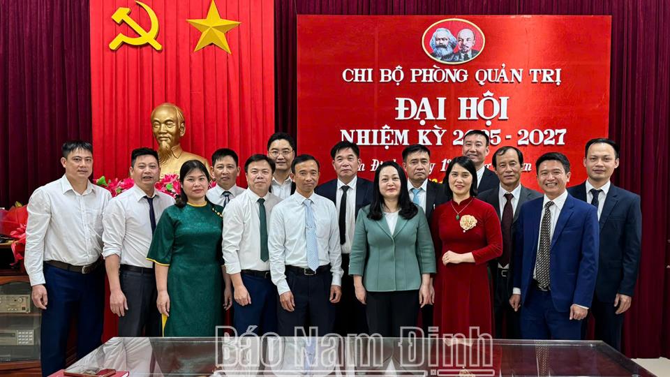 Cơ bản hoàn thành đại hội chi bộ trực thuộc đảng ủy cơ sở nhiệm kỳ 2025-2027