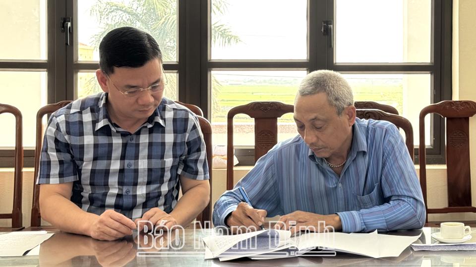 Chấp hành bàn giao đất tại khu vực Cồn Xanh cho Nhà nước quản lý