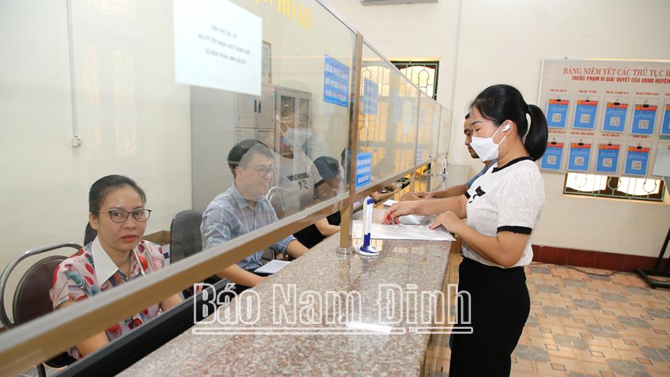 Nghĩa Hưng nâng cao hiệu quảthực hành tiết kiệm, chống lãng phí