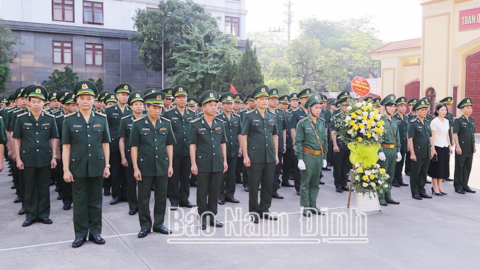 Bộ đội Biên phòng tỉnh báo công dâng Bác và tuyên dương điển hình tiên tiến