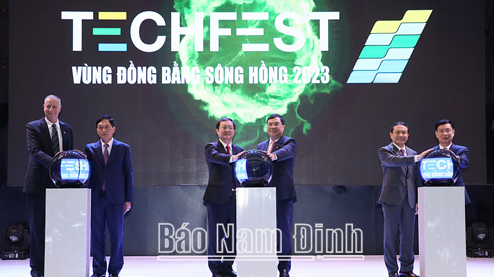 Lễ Khai mạc Techfest vùng đồng bằng sông Hồng 2023