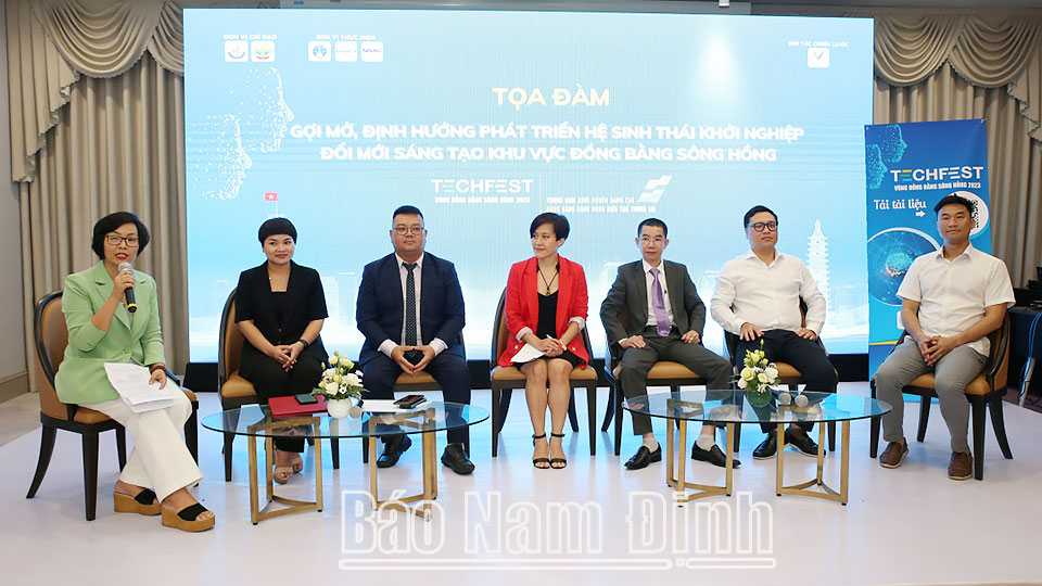 Hội thảo “Kết nối thúc đẩy khởi nghiệp đổi mới sáng tạo khu vực đồng bằng sông Hồng”