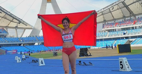 Hai vận động viên điền kinh Nam Định giành Huy chương Vàng SEA Games 32