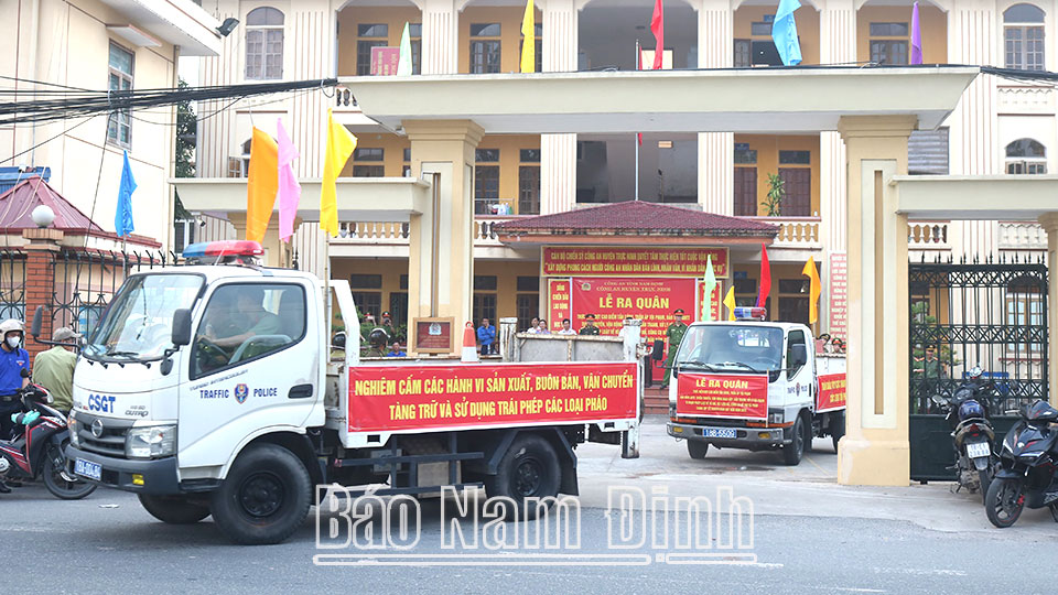 Trực Ninh chủ động phòng ngừa tội phạm và vi phạm pháp luật