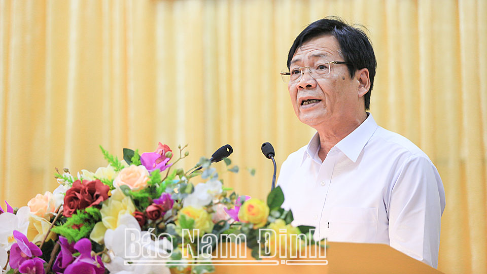 Ngành Giáo dục và Đào tạo Nam Định 60 năm thực hiện lời dạy của Bác