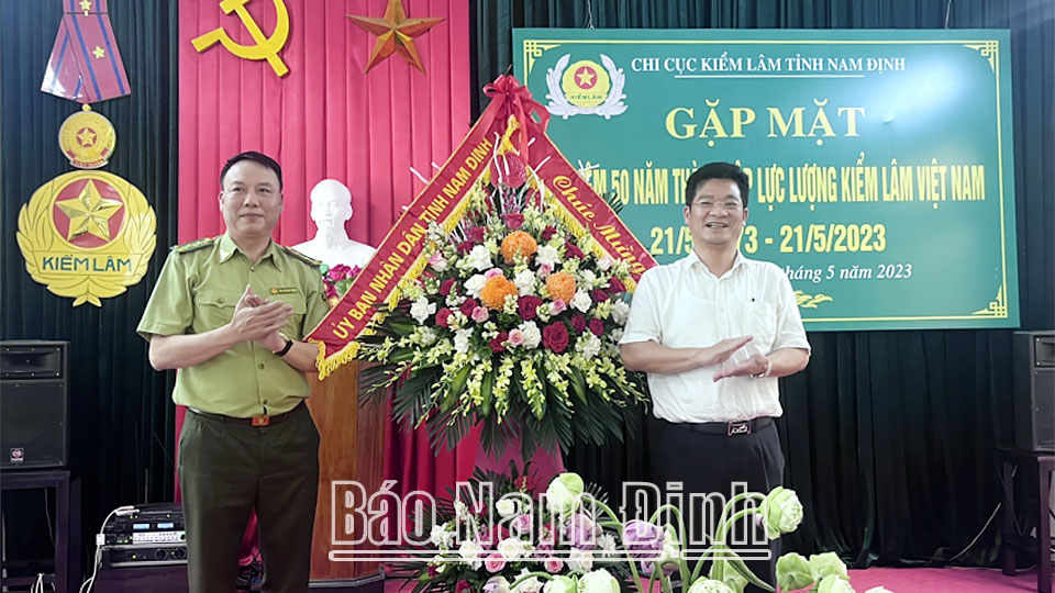 Kỷ niệm 50 năm ngày thành lập lực lượng Kiểm lâm Việt Nam