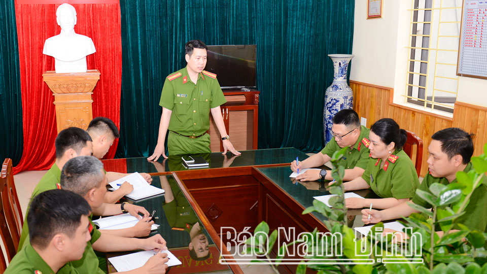 Xây dựng Công an phường điển hình, kiểu mẫu về an ninh trật tự và văn minh đô thị