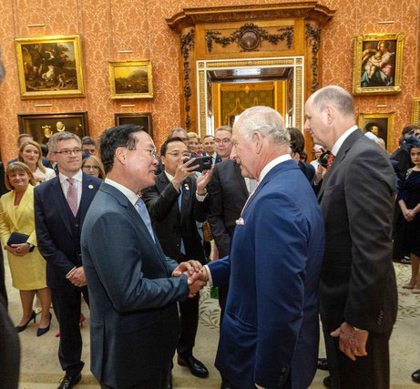 Chủ tịch nước Võ Văn Thưởng dự Lễ Đăng quang của Nhà vua Anh