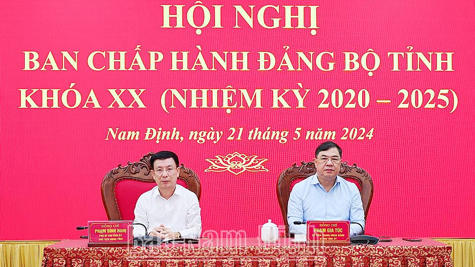 Hội nghị lần thứ 31 Ban Chấp hành Đảng bộ tỉnh khóa XX