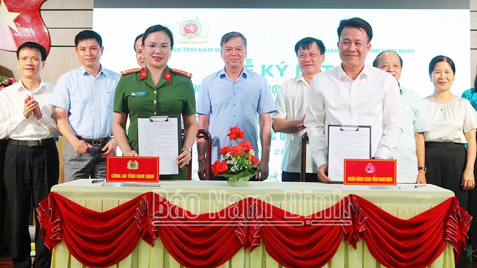 Ký kết chương trình phối hợp thực hiện tín dụng đối với người chấp hành xong án phạt tù