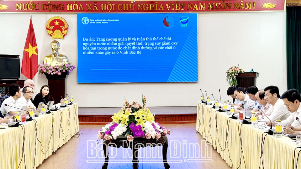 Lãnh đạo UBND tỉnh tiếp và làm việc với Đoàn công tác của Tổ chức Lương thực và Nông nghiệp của Liên hợp quốc (FAO)