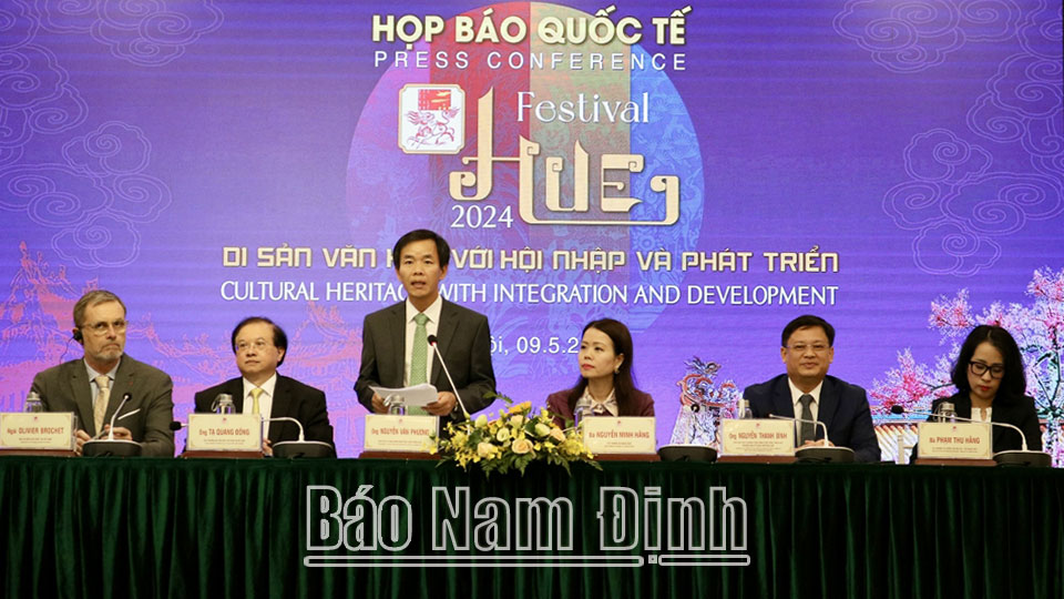 Họp báo Festival Huế 2024