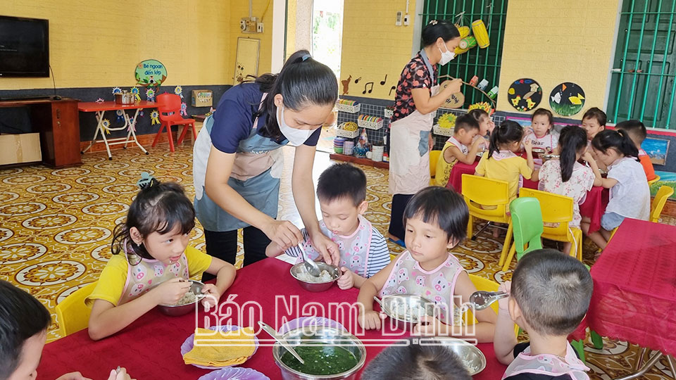 Xuân Trường xây dựng môi trườngan toàn, lành mạnh cho trẻ em