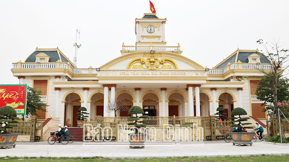 Hiệu quả công tác quản lý Nhà nướcvề xây dựng ở Giao Thủy