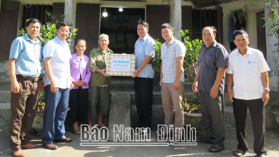 Ý Yên chăm lo đối tượngchính sách, người có công