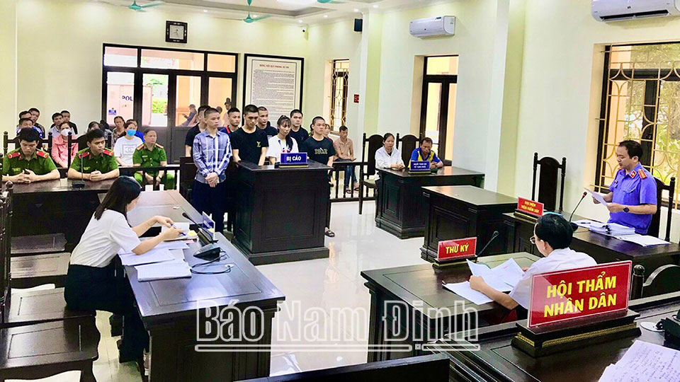 Tòa án nhân dân huyện Nam Trựcnâng cao chất lượng giải quyết, xét xử các loại án