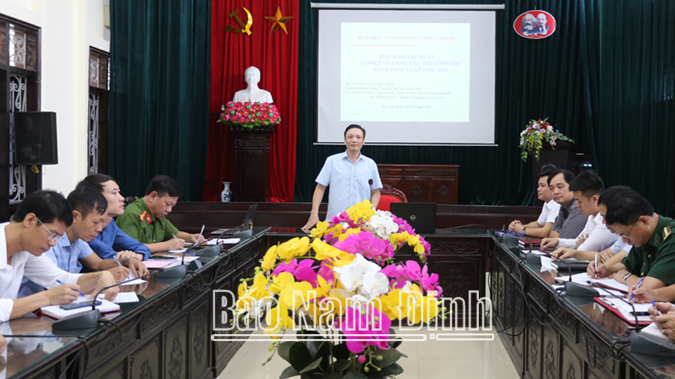 Nâng cao hiệu quả tổ chức thi hành pháp luật