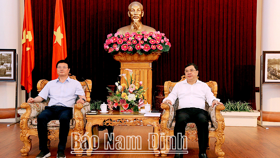 Thêm một Dự án đầu tư 100 triệu USD về Nam Định