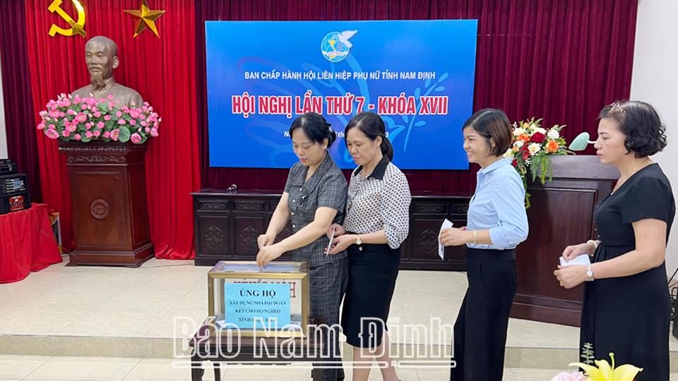 Tập trung xây dựng, phát triển tổ chức Hội Phụ nữ vững mạnh