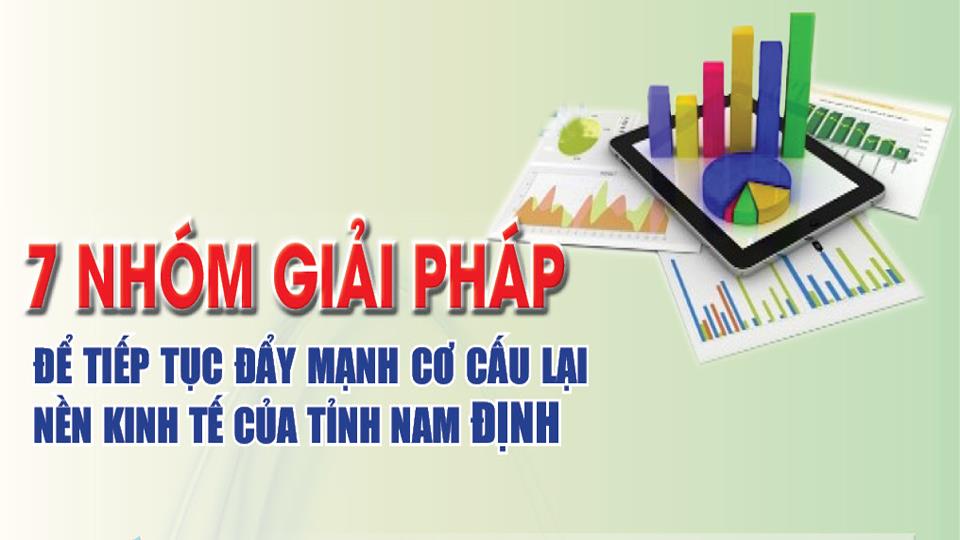 7 nhóm giải pháp để tiếp tục đẩy mạnh cơ cấu lại nền kinh tế của tỉnh