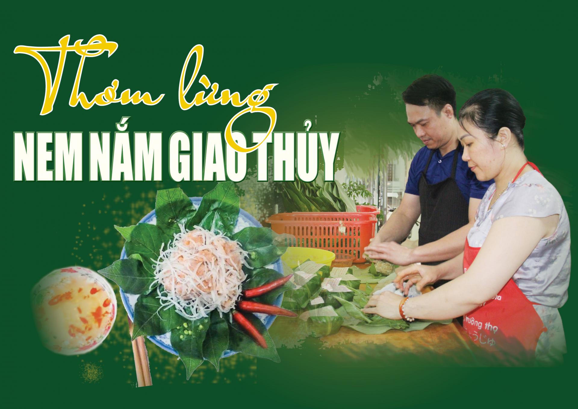 Thơm lừng nem nắm Giao Thủy