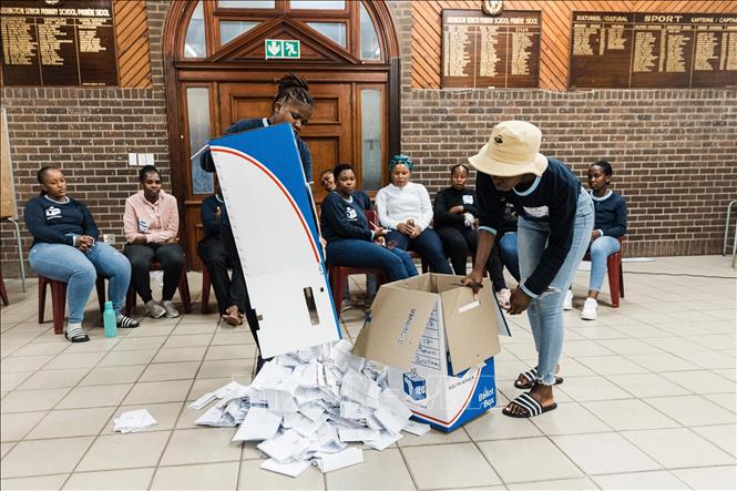 Nam Phi công bố kết quả bầu cử