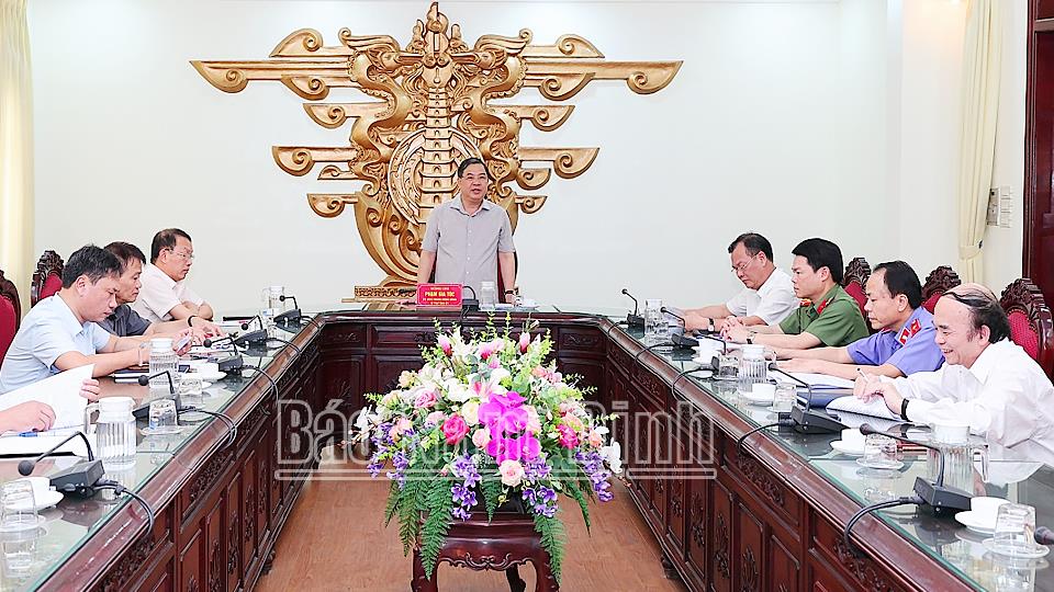 Kiên quyết, thận trọng xử lý các vụ án thuộc diện Ban Chỉ đạo theo dõi, chỉ đạo xử lý