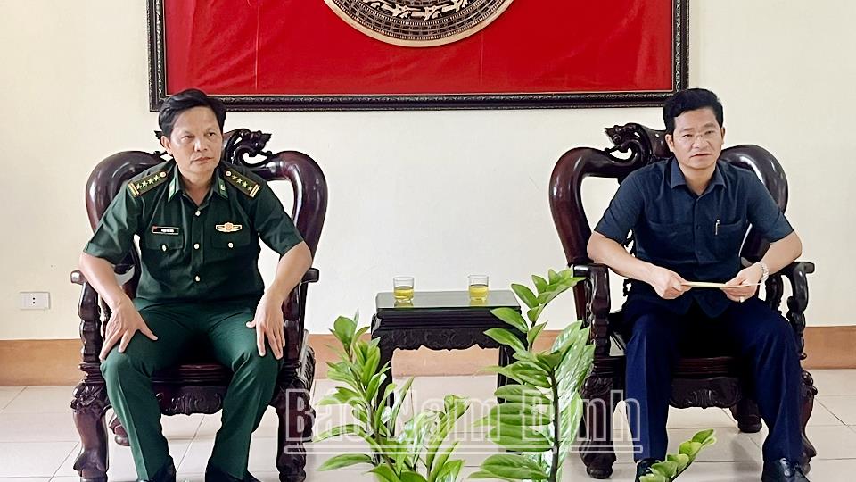 Đồng chí Phó Chủ tịch Thường trực UBND tỉnh kiểm tra công tác phát triển rừng tại huyện Nghĩa Hưng