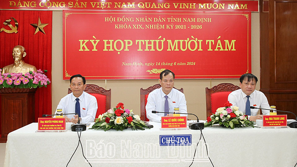 HĐND tỉnh tổ chức kỳ họp giải quyết công việc phát sinh đột xuất