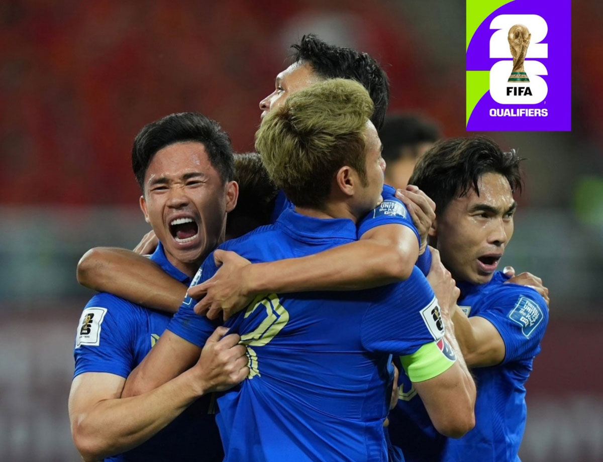 ĐT Thái Lan chung cảnh ngộ với ĐT Việt Nam ở vòng loại World Cup 2026