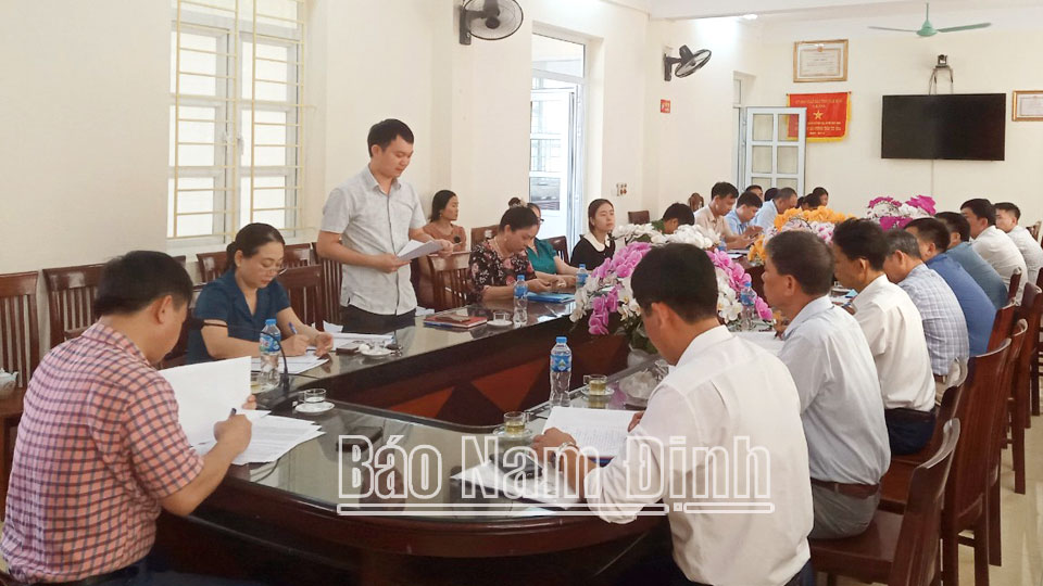 Trực Ninh đổi mới, nâng cao chất lượnghoạt động HĐND 2 cấp