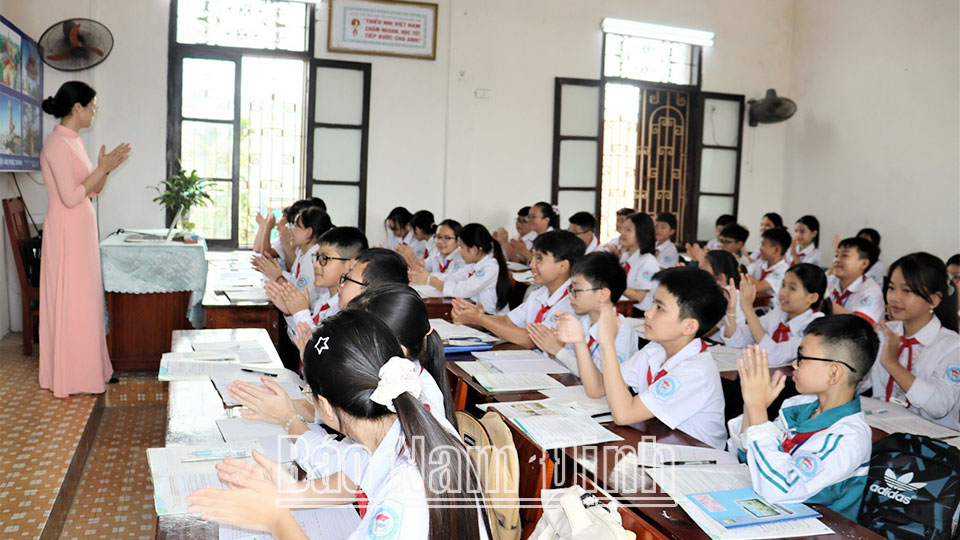 Hải Hậu nhân rộng mô hình"trường học hạnh phúc"