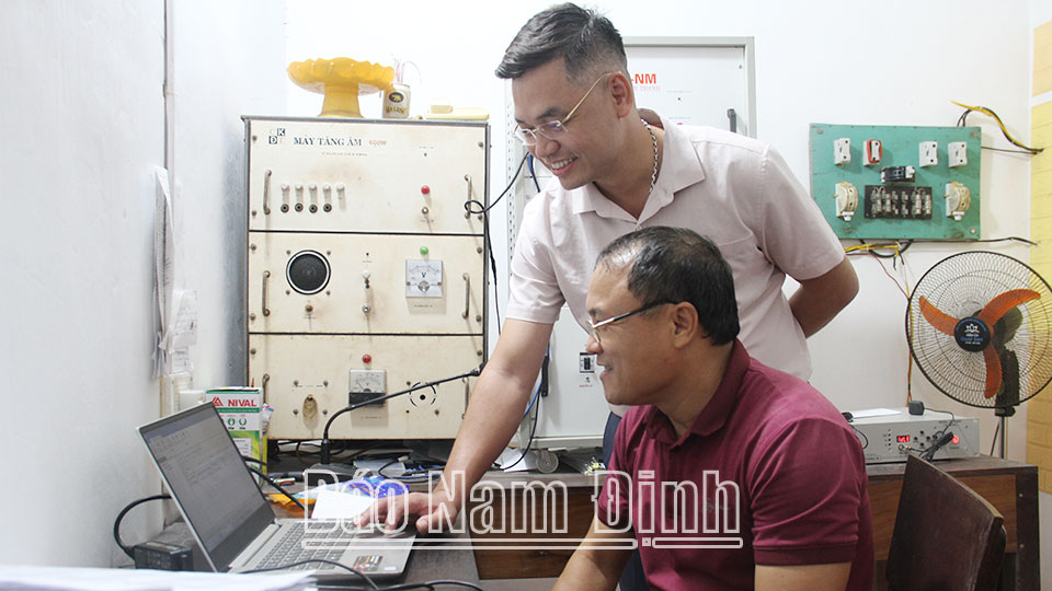 Kinh nghiệm xây dựng đài truyền thanh thông minh ở Trực Ninh