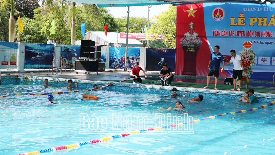 Tăng cường phòng, chống đuối nướccho thanh, thiếu niên