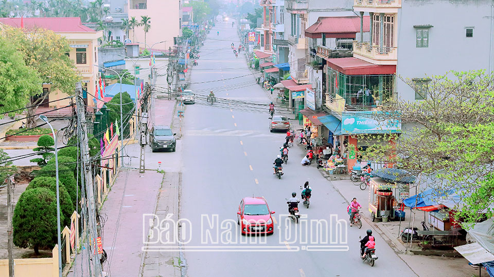 Trực Đại trên đường về đíchxã nông thôn mới kiểu mẫu