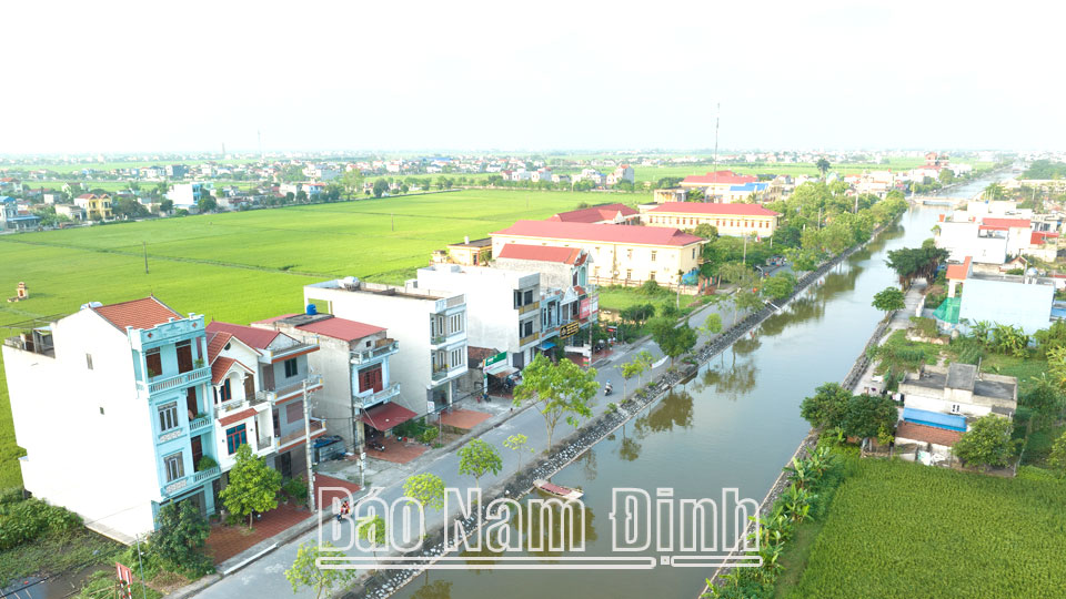 Xã Nghĩa Châu nỗ lực xây dựngnông thôn mới nâng cao, kiểu mẫu