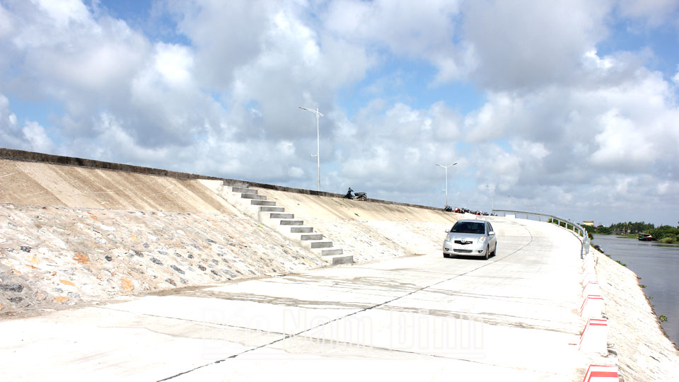 Giao Thủy tập trung phát triểnđồng bộ hạ tầng kỹ thuật