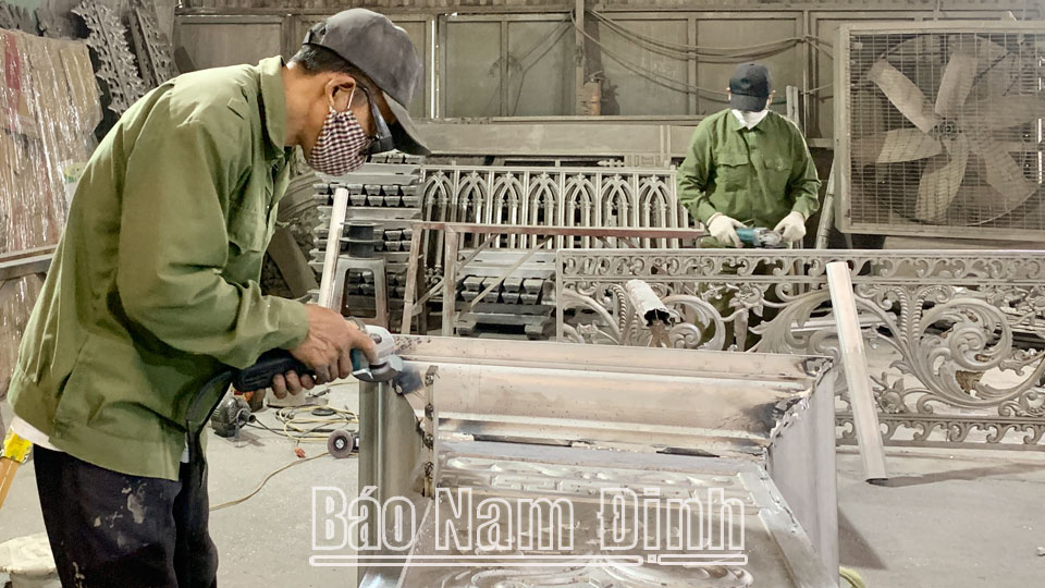 Hải Hậu phát triển công nghiệp,tiểu thủ công nghiệp nhanh, hiệu quả