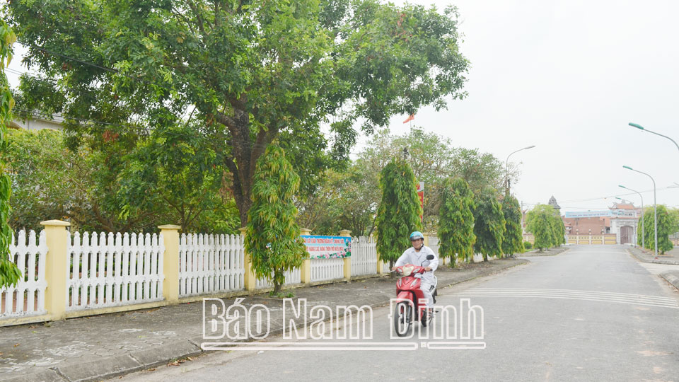 Xuân Thượng cán đíchxây dựng nông thôn mới kiểu mẫu