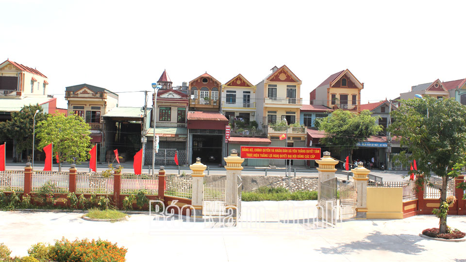 Ý Yên đẩy nhanh tiến độ xây dựng các khu dân cư tập trung