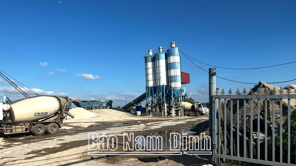 Nghĩa Hưng kiên quyết giải tỏa vi phạmtrả lại mặt bằng hành lang thoát lũ