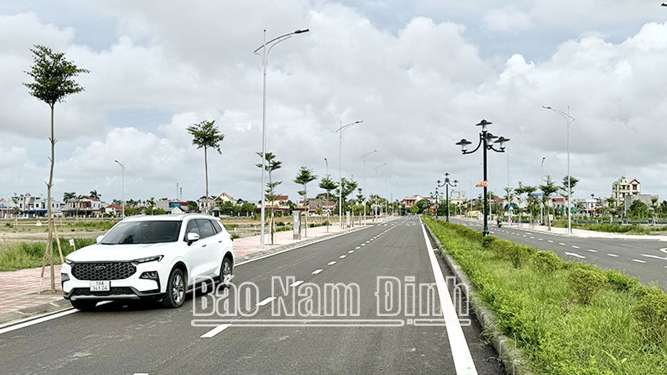 Hải Hậu thúc đẩy đầu tưxây dựng các khu dân cư tập trung