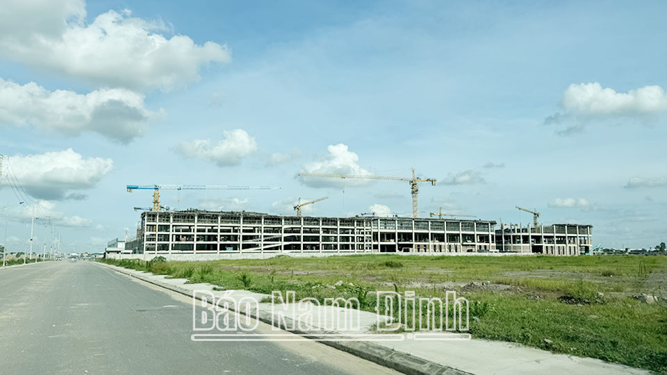 Nam Định đồng hành cùng doanh nghiệpthúc đẩy đầu tư các khu công nghiệp
