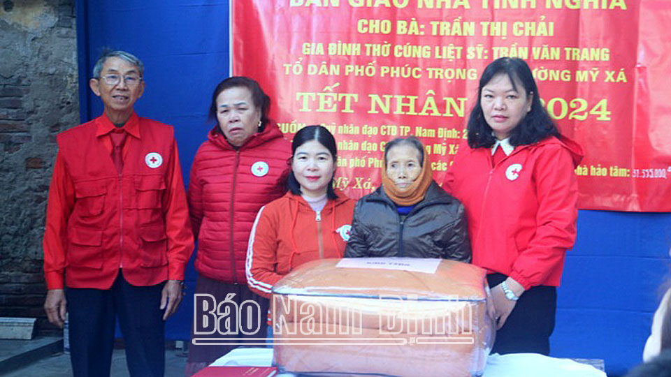 Thành phố Nam Định quan tâm chăm lođối tượng chính sách người có công