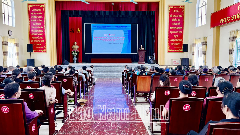 Tuyên truyền bảo vệ môi trường xây dựng nông thôn mới nâng cao, kiểu mẫu