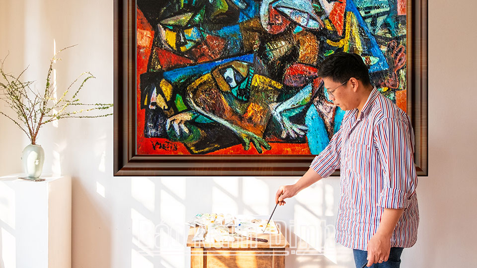 Những họa sĩ tâm huyếtvới đề tài thương binh - liệt sĩ