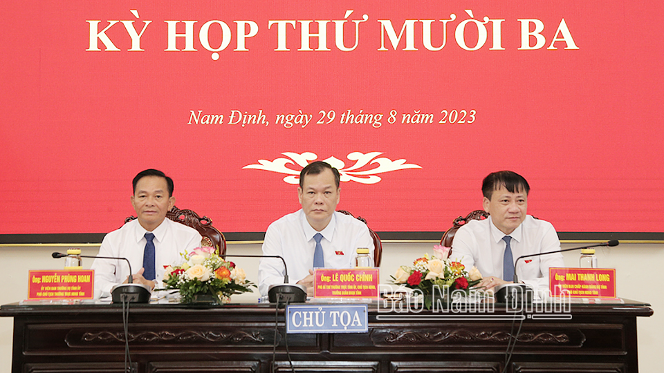 HĐND tỉnh tổ chức kỳ họp giải quyết công việc phát sinh đột xuất